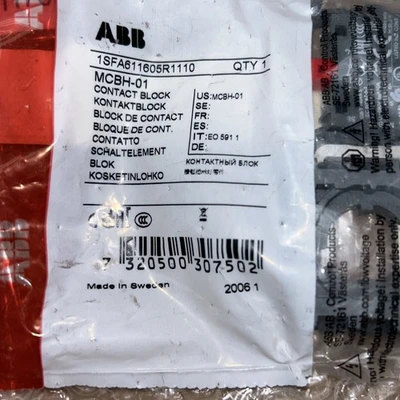 NEW ABB 1SFA611605R1110