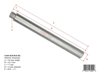 Guide Rail Rod