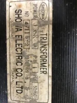 USED SHOWA DENKI CO. 47115-2
