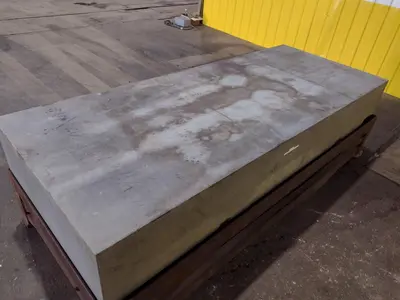 10' x 4' X 16" PRECISION GRANITE SURFACE PLATE W/ TABLE STAND: STOCK #19003