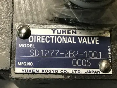 USED YUKEN SD1277-2B2-1001