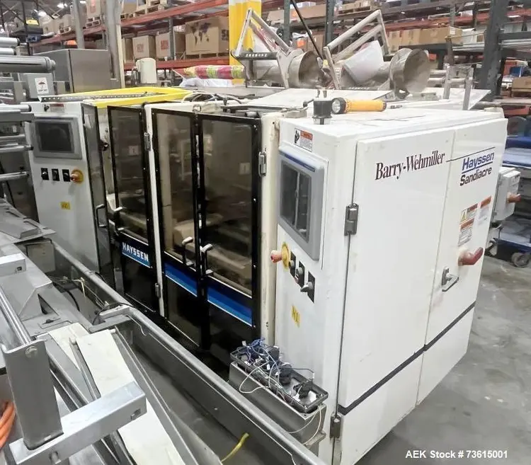 Used HAYSSEN ULTIMA 8-1 Net Weigh Filler Scale Vertical Form & Fill Illinois US | Aaron Equipment #760649