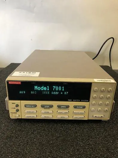 KEITHLEY 7001 SWITCH SYSTEM