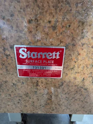 STARRETT CRYSTAL PINK Granite Surface Plates | GMT (10)