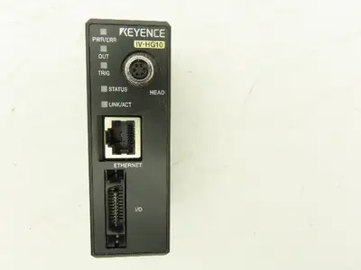 Keyence IV-HG10 PLC Ethernet Sensor Amplifier Module 24V