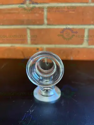 USED BUCHI AG BOROSILICATGLAS 3.3 KATALOG 8801 ELBOW 60MM X 50MM
