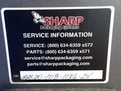 Used 2010 SHARP MAX 20 Miscellaneous Packaging Equipment Ohio US | HGR 24 #1056338