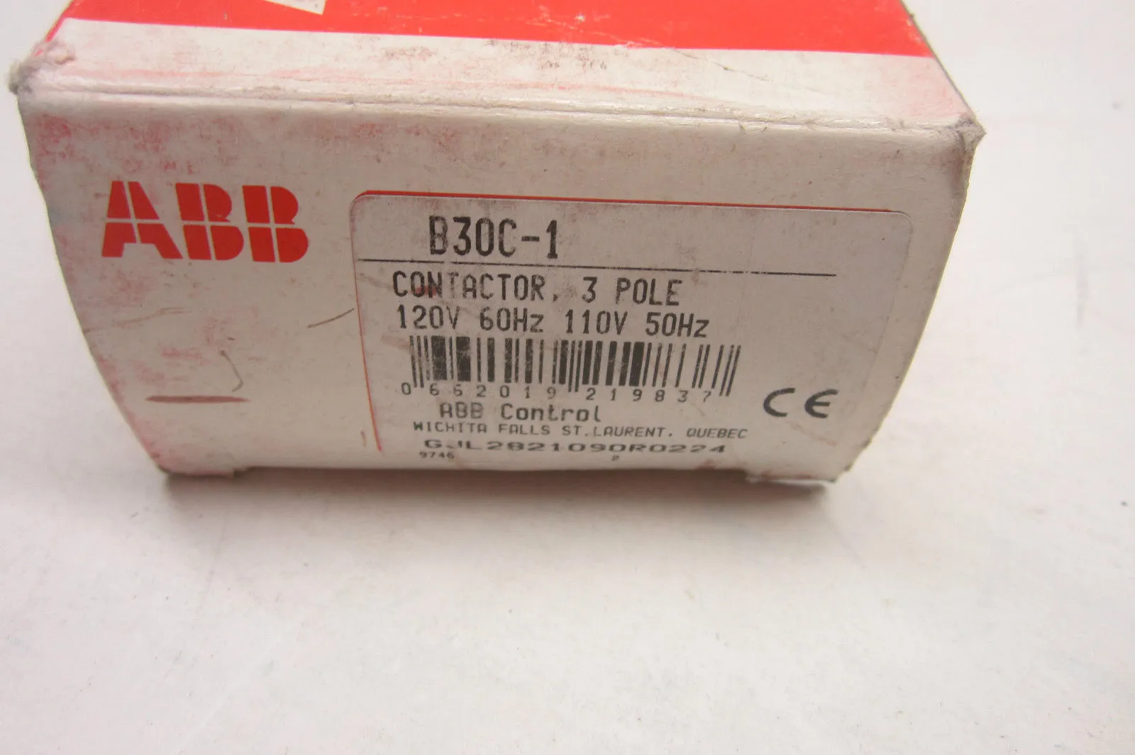 NEW ABB B30C-1 CONTACTOR B30C1