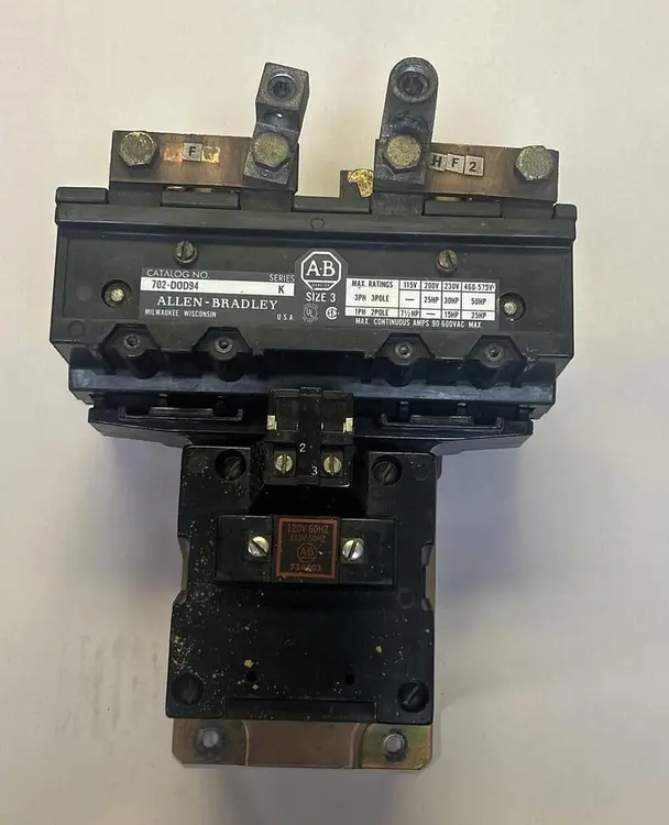 Used ALLEN-BRADLEY 702-D0D94 PLC Contactors Ohio US | Surplus Asset Holdings #1237772