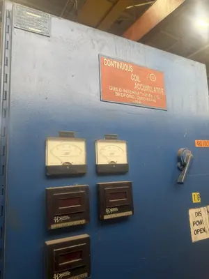 10" WIDE GUILD MODEL #CCA-9 STRIP COIL ACCUMULATOR: YOBRO #25250