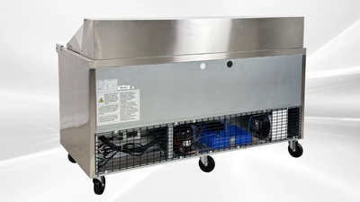 171-0229 70" Self Contained Sandwich Prep Table Cooler