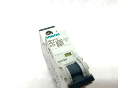 Siemens 5SY4110-7 Miniature Circuit Breaker 1-Pole MCB C10 - New Other