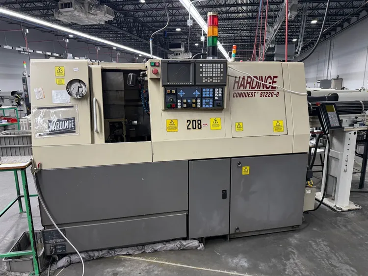 Used HARDINGE CONQUEST ST220-B Swiss Type Automatic Screw Machines Florida US | GMT #1043380
