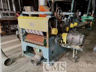 USED NEWMAN S-382 HYDRAULIC DRIVE DOUBLE PLANER