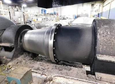Bird/Flottweg 1350 decanter centrifuge, 316SS.