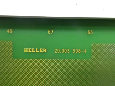 Heller 20.003 508-4 uni-pro RWCAN Backplane Board Used