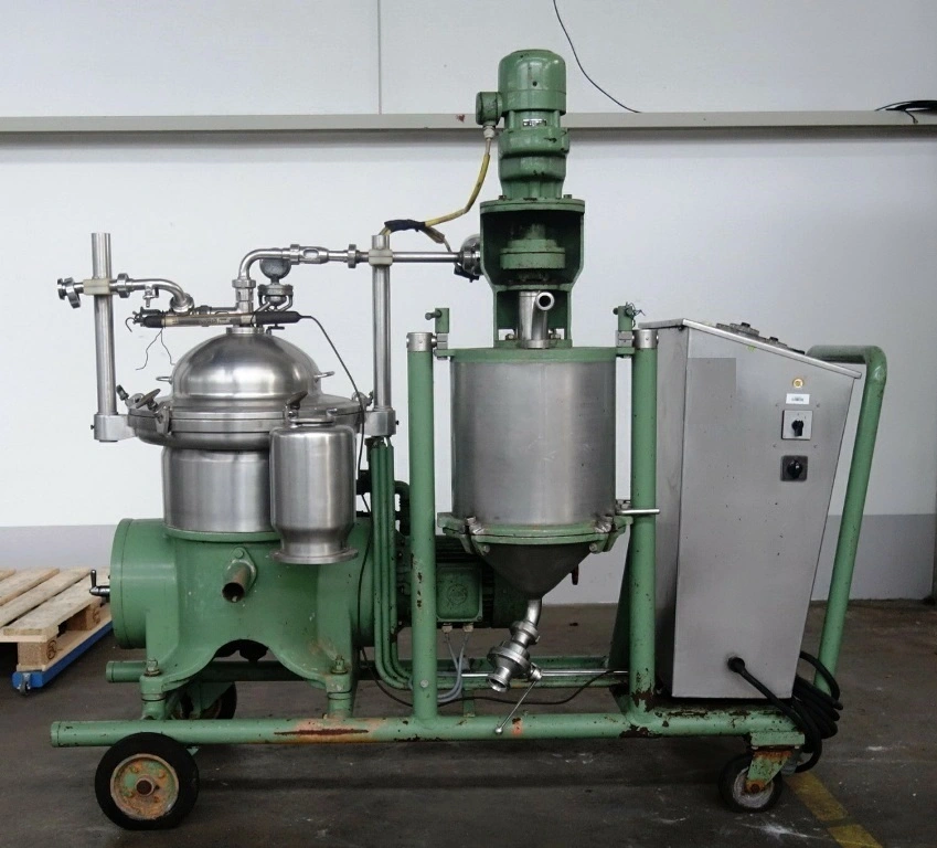 Westfalia SAMR 3036 clarifier skid, 316SS.