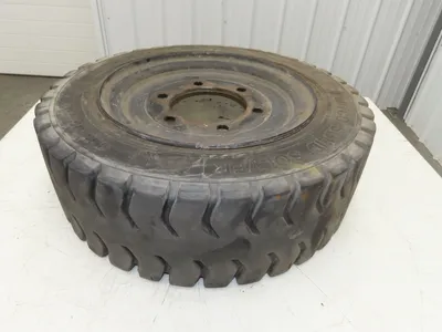 Mitco Solid Solver 8.15-15 Forklift Tire Traction Black 6x220mm Rim
