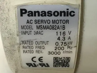 USED PANASONIC MSMA082A1B