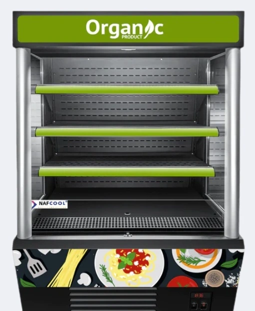 168-0001 AC-Erina 36” Open Air Self Contained Curtain Merchandiser Cooler