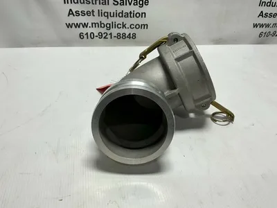 Dixon 400DA-90AL Female Camlock x 4″ Male Camlock 90 Degree Elbow
