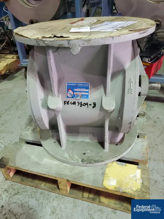 Used Hardy Pro-Air 8" Hardy Rotary Air Lock, model RV-14 Valves/Fittings Ohio US | Federal Equipment Company #128001