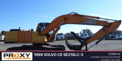 Used 1999 VOLVO CE SE210LC-3 Excavators Florida US | Proxy Equipment #1377781