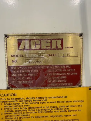 1996 ACER SUPRA-818 Grinders | GMT (13)