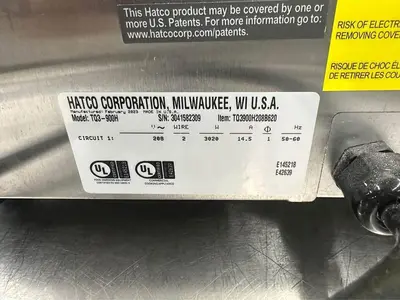 USED HATCO TQ3-900