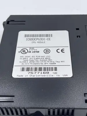 Used GE GE IC693CPU331-CE PLC Input & Output | ND Industrial Surplus #1215081