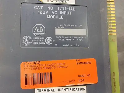 USED ALLEN-BRADLEY 1771-IAD