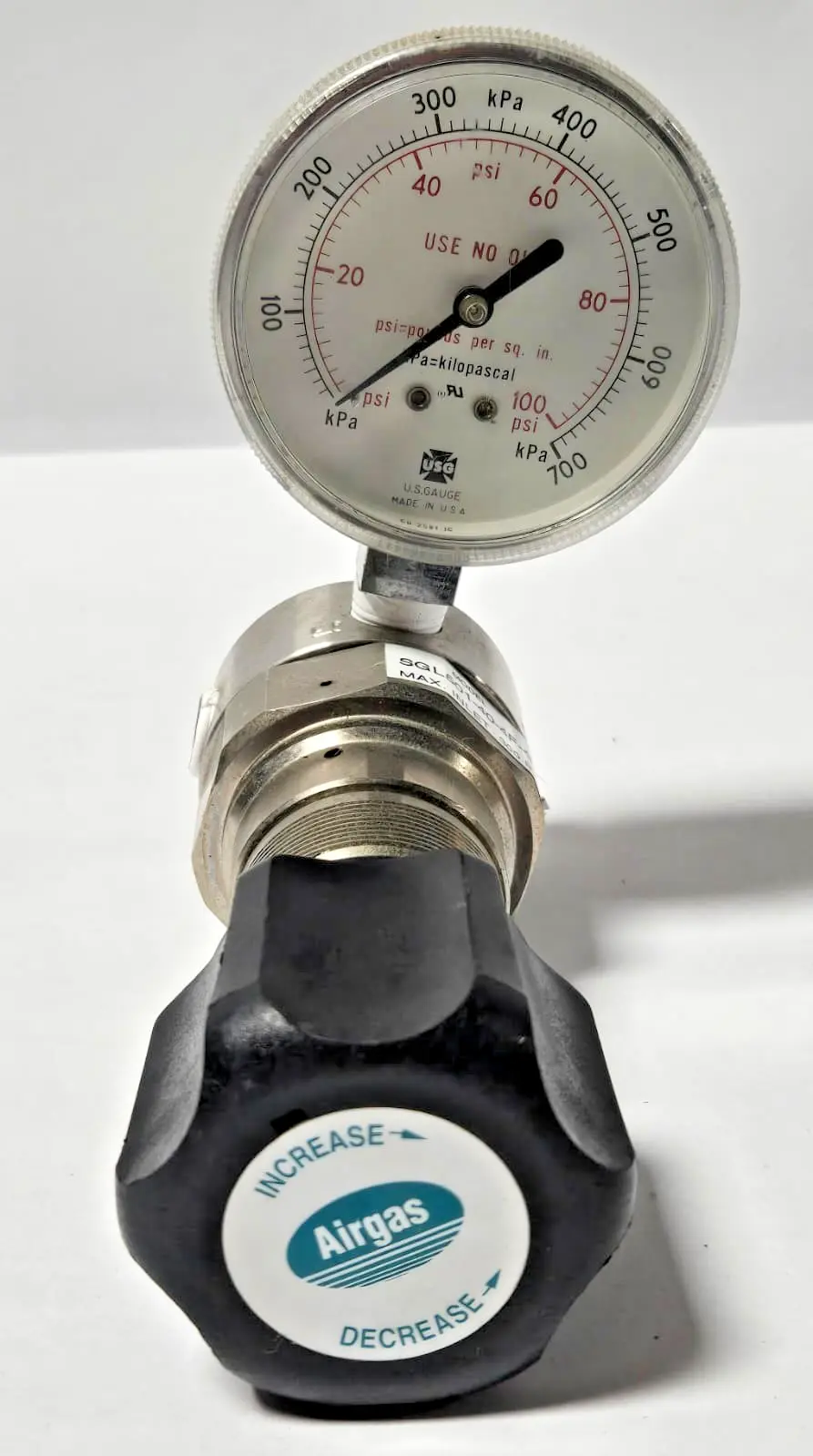 Airgas SGL501-40-4F-4F-00 Compressed Gas Regulator USG USA