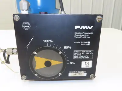 Jamesbury Quadra-Powr II QP1C/M 1" Segment SS Ball Valve Actuator & Positioner