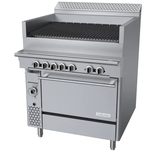 Garland C36-NRC 36" Gas Range w/ Charbroiler & Convection Oven, Natural Gas