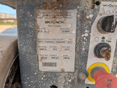 USED 2016 Skyjack SJ3219