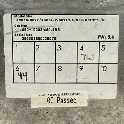 USED Parker 690+0003/460/1BS
