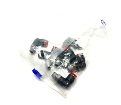 USED IMI NORGREN PUSH-TO-CONNECT ELBOW SWIVEL FITTING 6MM TUBE