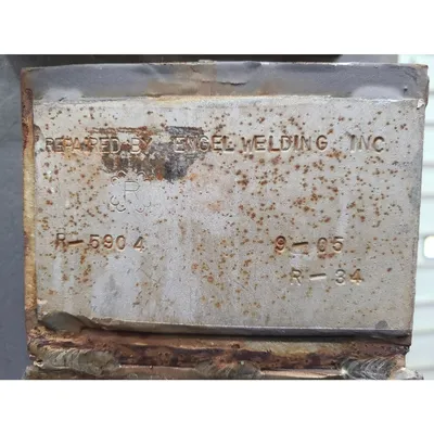 Used 24" Dia X 10'-6" Chlorine / Helium Gas Vaporizer Exchanger