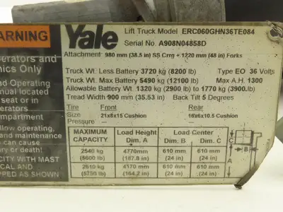 Yale 8522394 Electric Forklift Hydraulic Pump Steering Motor 48V 1.5kW 8620616