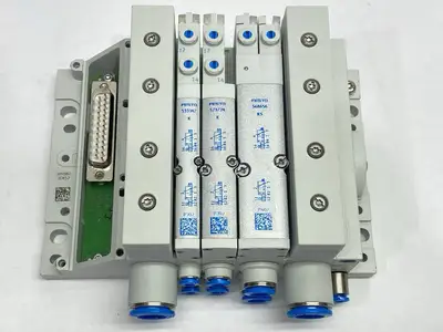 USED FESTO CONFIGURED VALVE MANIFOLD 569926