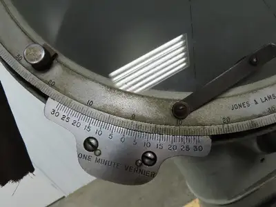 Jones & Lamson Pedestal Optical Comparator and Measuring Machine