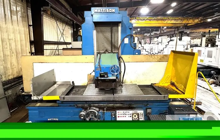 Used MATTISON 36" X 72" Reciprocating Surface Grinders New York US | Prestige Equipment #1516801