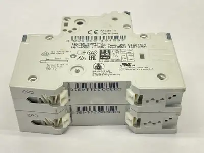 5SY4203-7 | Siemens  MCB C3 Circuit Breaker 2-Pole 3A 400V - Used