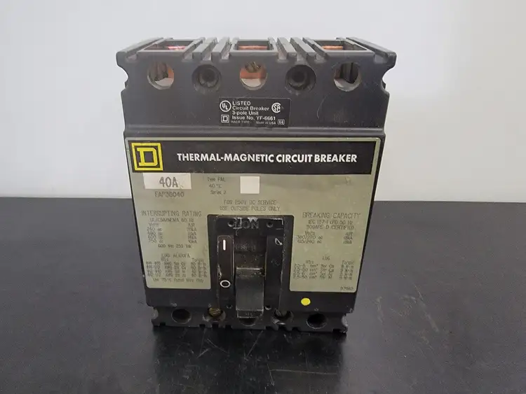 Used SQUARE D FAP36040 Switchgears British Columbia CA | Lenmark #327885
