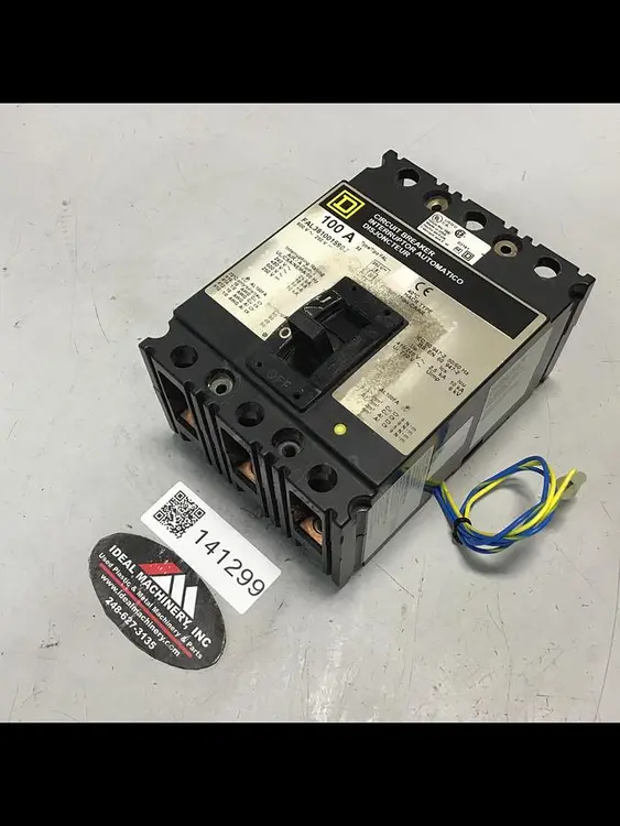 Used SQUARE D FAL361001590J Circuit Breakers Michigan US | Ideal Machinery #690854