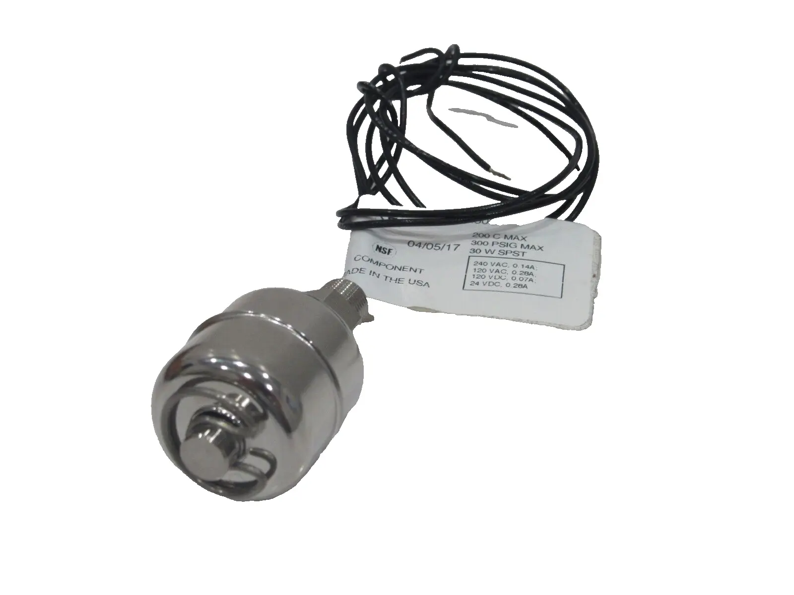 NEW MADISON M5000 STAINLESS STEEL FLOAT SWITCH