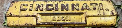600 TON X 18' CINCINNATI MODEL #600H HYDRAULIC PRESS BRAKE: STOCK #18650