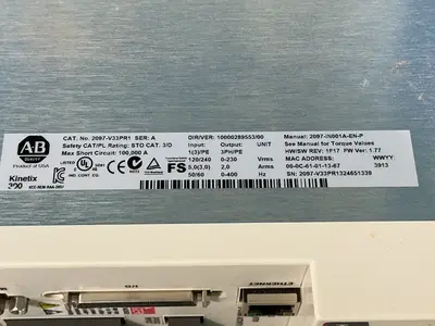Used ALLENBRADLEY 2097V33PR1 Servo Drives Ohio US | HGR 24 #1545285