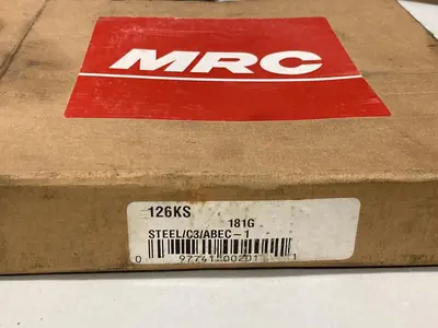 New | in-Stock MRC 126KS Bearings Ohio US | Surplus Asset Holdings #1242216