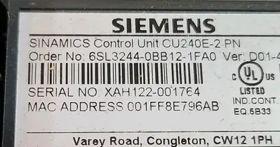 USED Siemens 6SL32440BB121FA0